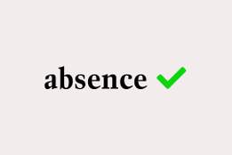 ABSENCE Synonyms: 89 Similar and Opposite Words | Merriam-Webster Thesaurus